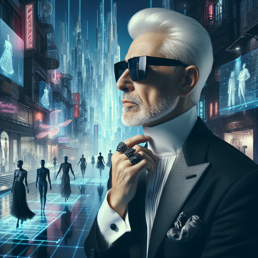 Cyberpunk fashion, old man (fashion, oldman, cyberpunk, aiart)