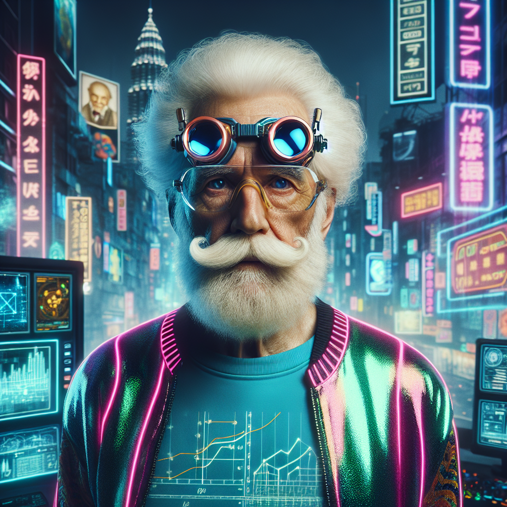 Scientist, cyberpunk (scientist, cyberpunk, aiart)